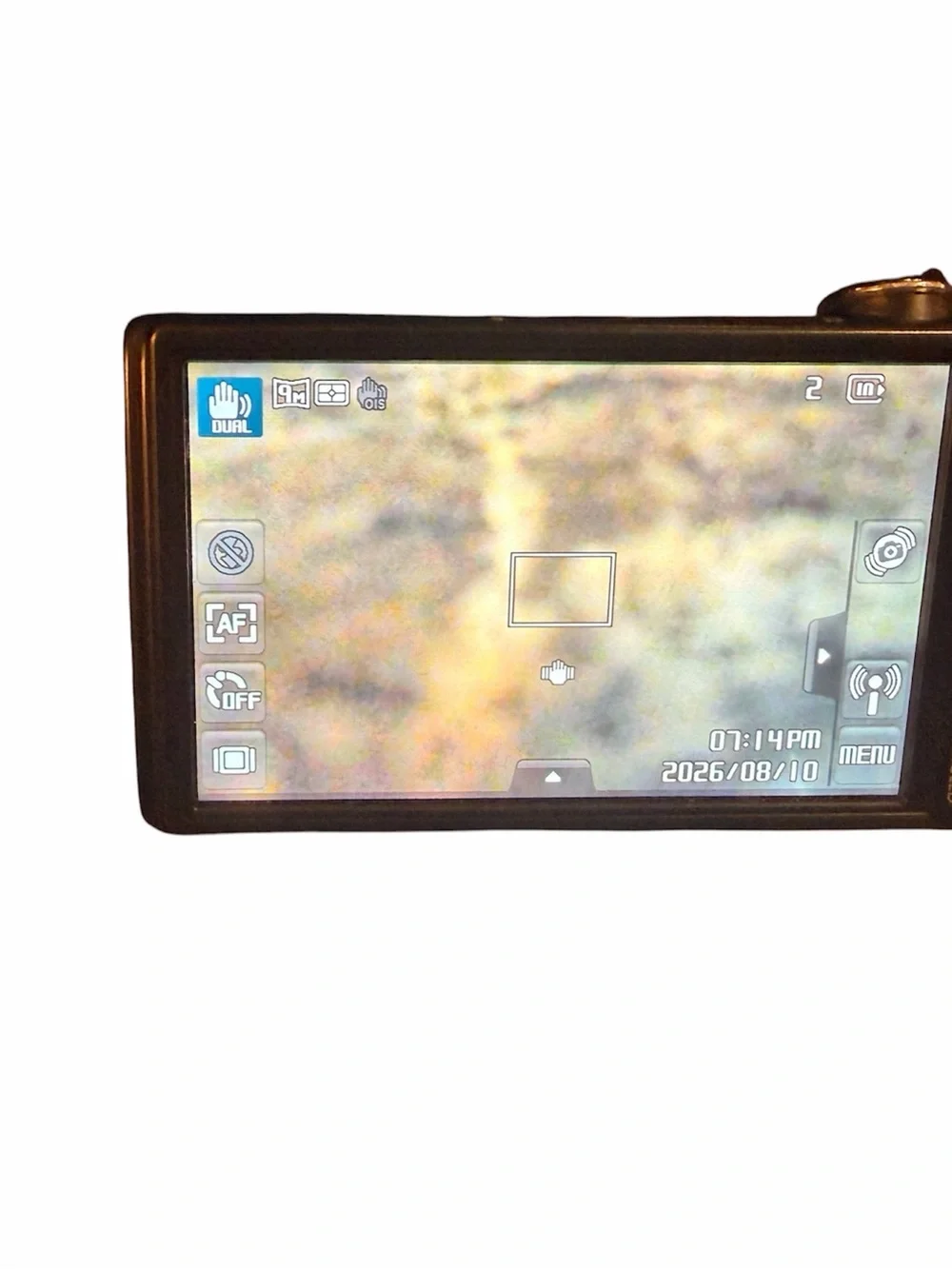 Samsung Black Digital Point-and-Shoot Camera with Silver Lens Accents